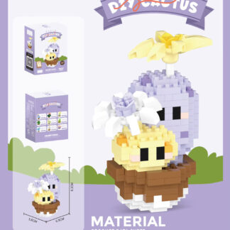 Mini Cactus Compagnons lilas